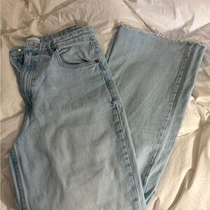 Zara z1975 High Rise Wide Leg Jeans